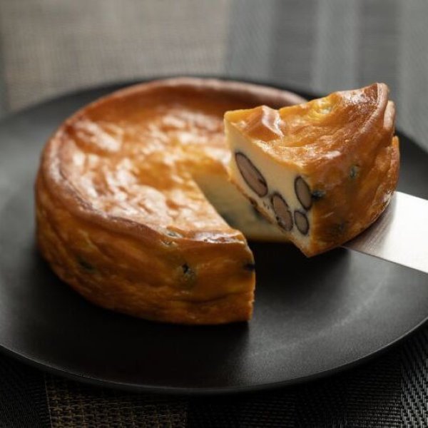 画像1: 丹波黒豆のチーズケーキ　４号（１２cm）